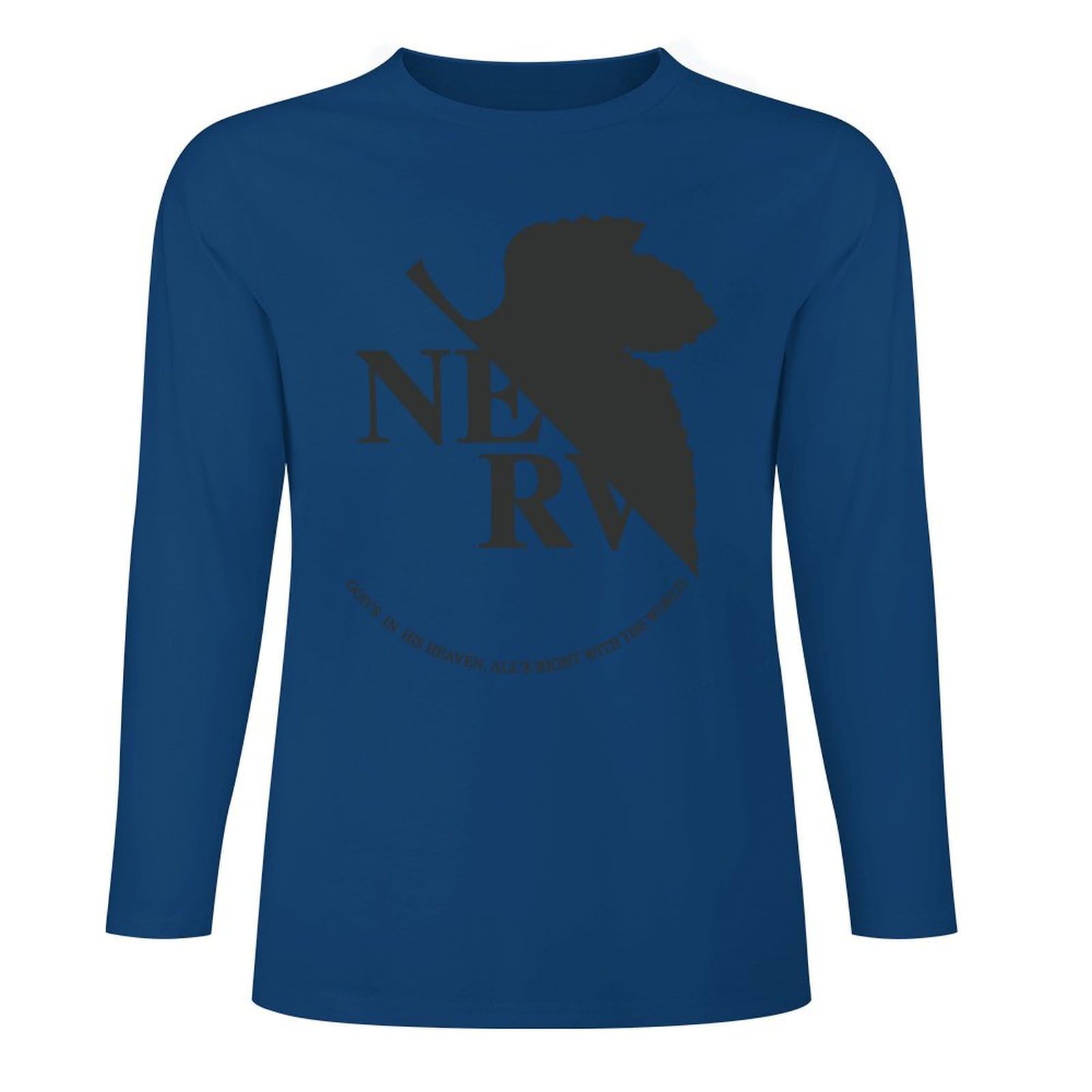 Amazon.co.jp: Tシャツ 新世紀エヴァンゲリオン (8) 長袖 面